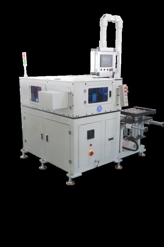 Automatic Stator Lacing Machine with Servo Motor Control and Horizontal Movable Fixture for Efficient Stator Loading